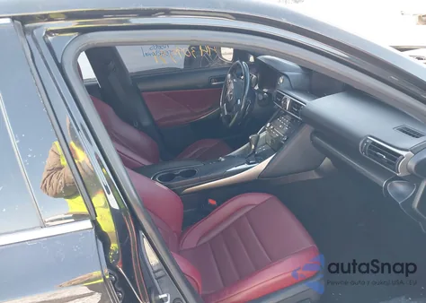 2018 Lexus Is 300 z USA, uszkodzony, nr VIN JTHC81D2XJ5027491